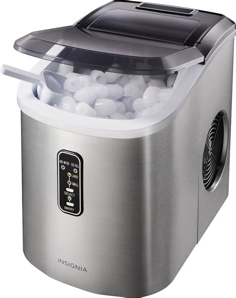 Ice maker best buy - The Newair 26 lbs. Countertop Nugget Ice Maker brings your beverages to their refreshing best while maintaining a small countertop footprint. This portable model is lightweight enough for travel, making it ideal for a trip to the lake house or on a road trip in the RV. 